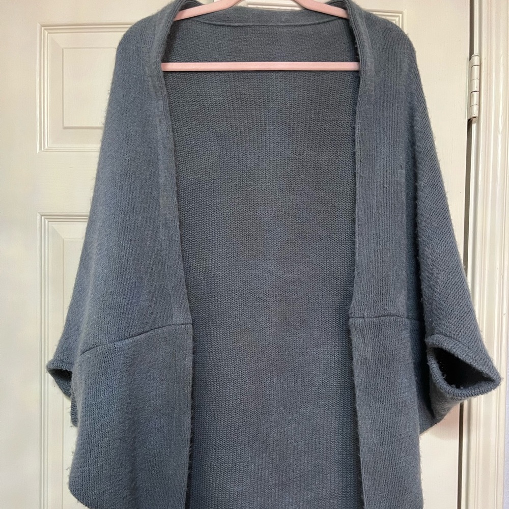 soft grey sweater